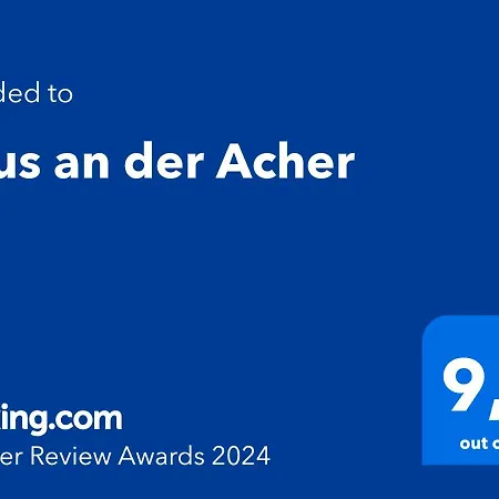 Haus An Der Acher
