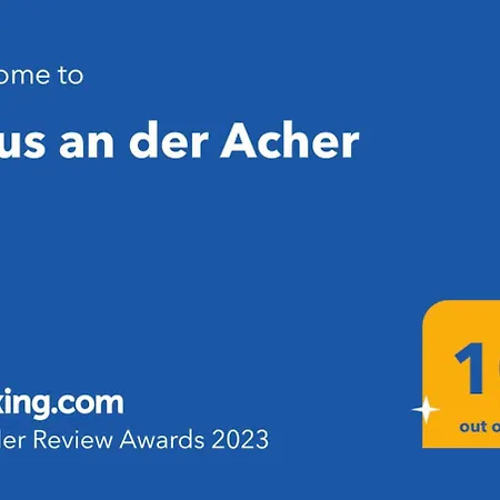 Apartment Haus An Der Acher Achern