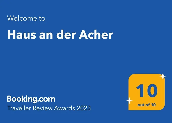 公寓 Haus An Der Acher 阿绅